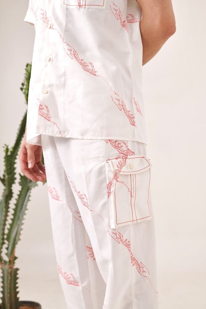 White Hands Printed Co-ord Set photo 5
