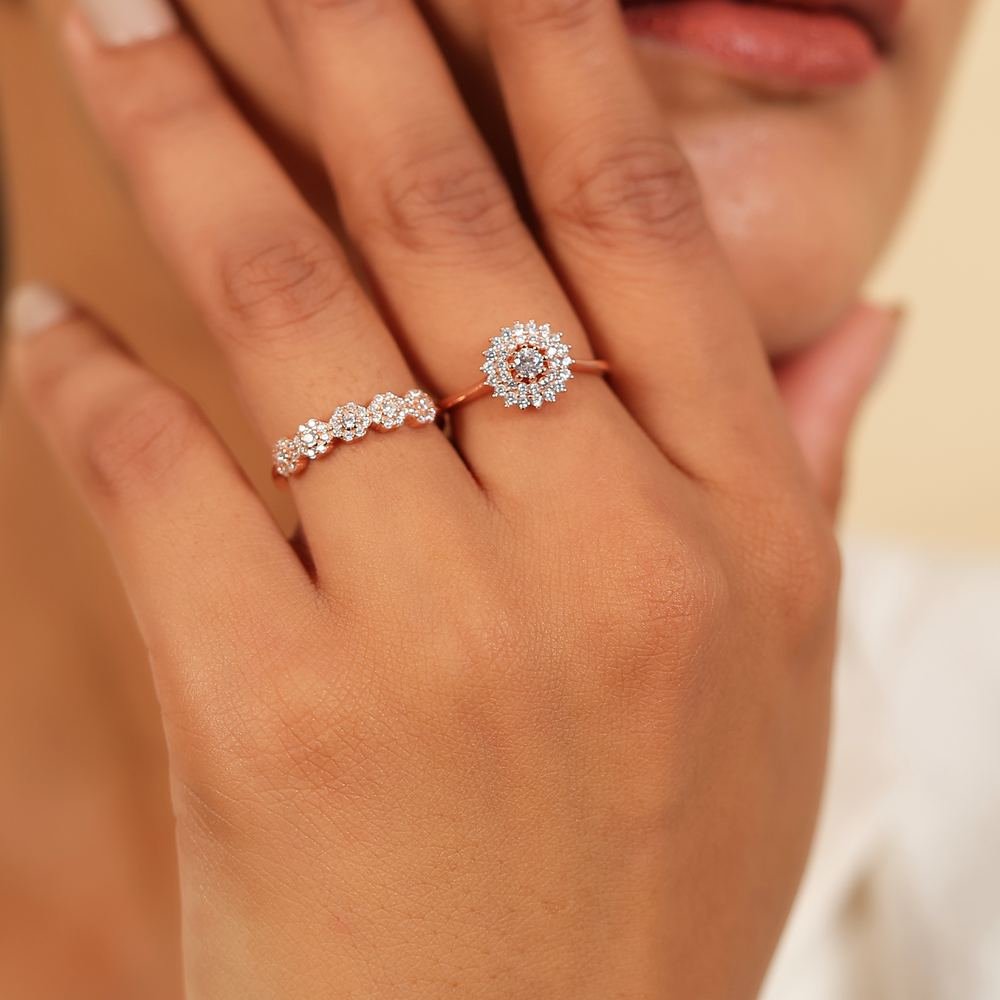 Rose Gold Princess Ring